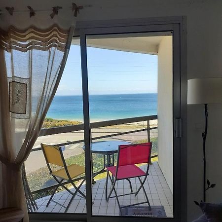 Appartement d'une chambre a Quiberon a 50 m de la plage avec vue sur la mer balcon amenage et wifi Extérieur photo