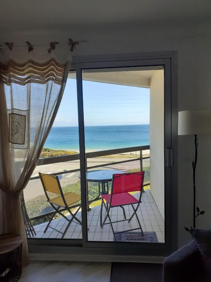 Appartement d'une chambre a Quiberon a 50 m de la plage avec vue sur la mer balcon amenage et wifi Extérieur photo